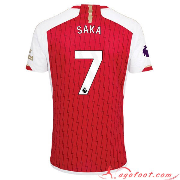 Maillot de Foot Arsenal (SAKA #7) 2023/2024 Domicile