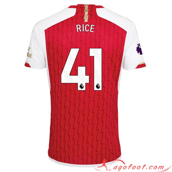Maillot de Foot Arsenal (RICE #41) 2023/2024 Domicile