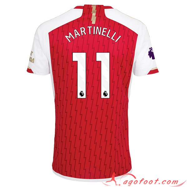 Maillot de Foot Arsenal (MARTINELLI #11) 2023/2024 Domicile