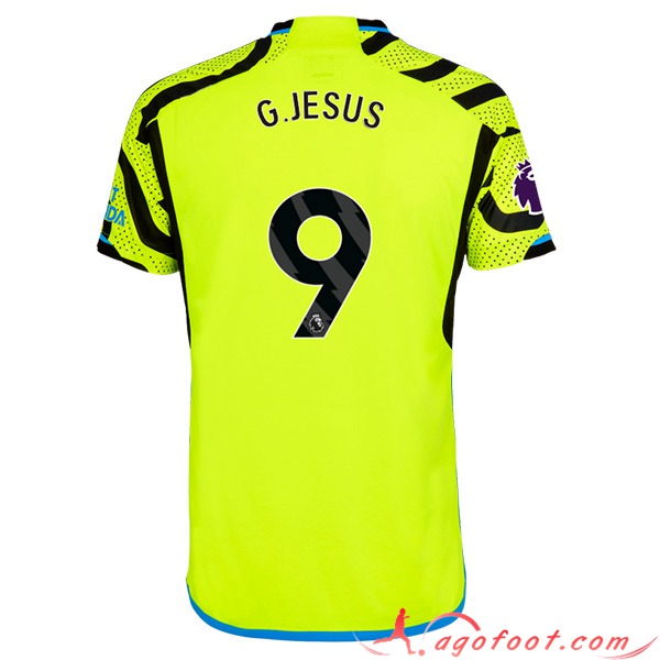 Maillot de Foot Arsenal (G.JESUS #9) 2023/2024 Exterieur