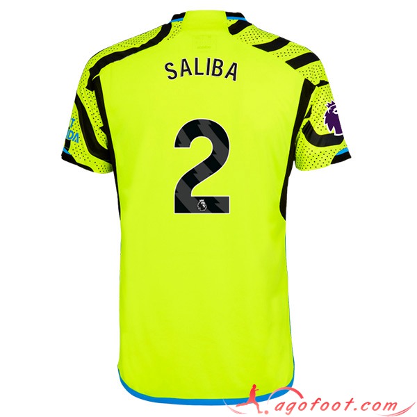 Maillot de Foot Arsenal (SALIBA #2) 2023/2024 Exterieur