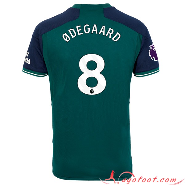 Maillot de Foot Arsenal (ØDEGAARD #8) 2023/2024 Third