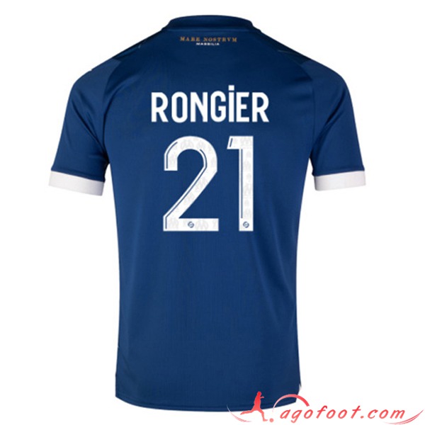 Maillot de Foot Marseille (RONGIER #21) 2023/2024 Exterieur