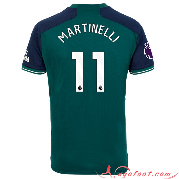 Maillot de Foot Arsenal (MARTINELLI #11) 2023/2024 Third