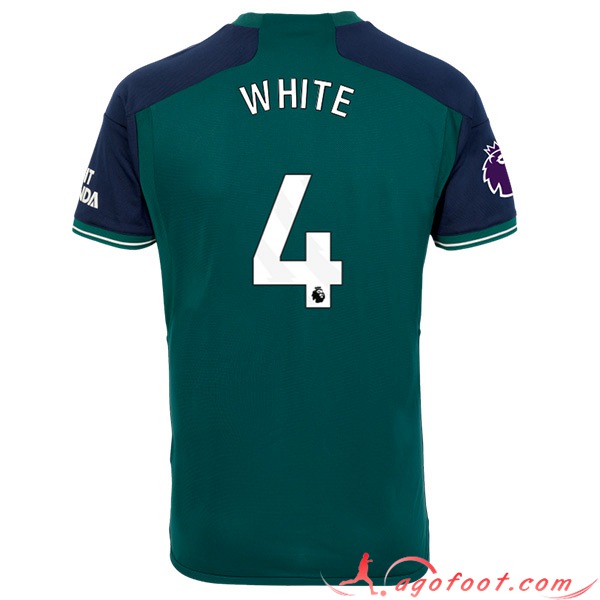 Maillot de Foot Arsenal (WHITE #4) 2023/2024 Third