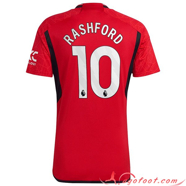 Maillot de Foot Manchester United (RASHFORD #10) 2023/2024 Domicile