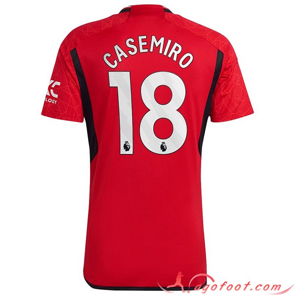 Maillot de Foot Manchester United (CASEMIRO #18) 2023/2024 Domicile