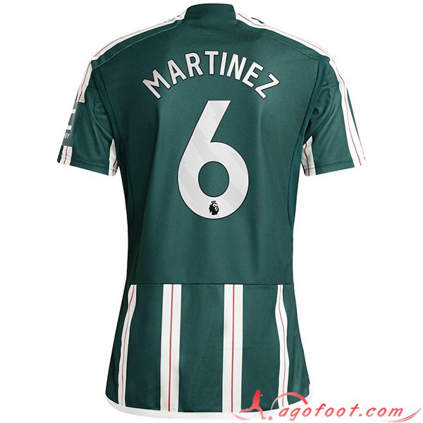 Maillot de Foot Manchester United (MARTINEZ #6) 2023/2024 Exterieur