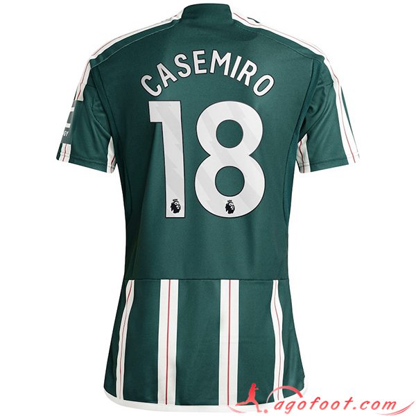 Maillot de Foot Manchester United (CASEMIRO #18) 2023/2024 Exterieur