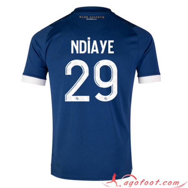 Maillot de Foot Marseille (NDIAYE #29) 2023/2024 Exterieur