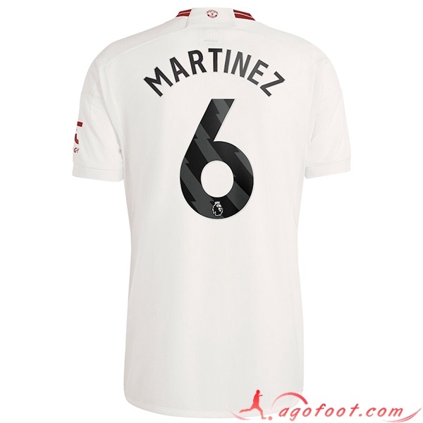 Maillot de Foot Manchester United (MARTINEZ #6) 2023/2024 Third