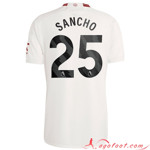Maillot de Foot Manchester United (SANCHO #25) 2023/2024 Third