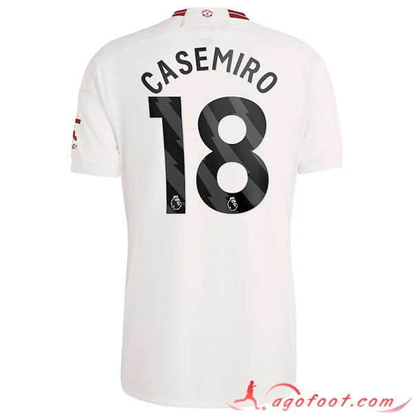 Maillot de Foot Manchester United (CASEMIRO #18) 2023/2024 Third