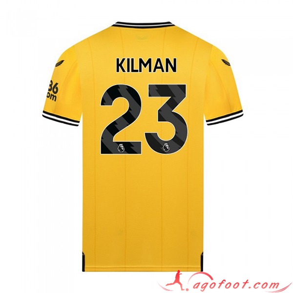Maillot de Foot Wolves (KILMAN #23) 2023/2024 Domicile