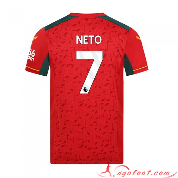 Maillot de Foot Wolves (NETO #7) 2023/2024 Exterieur