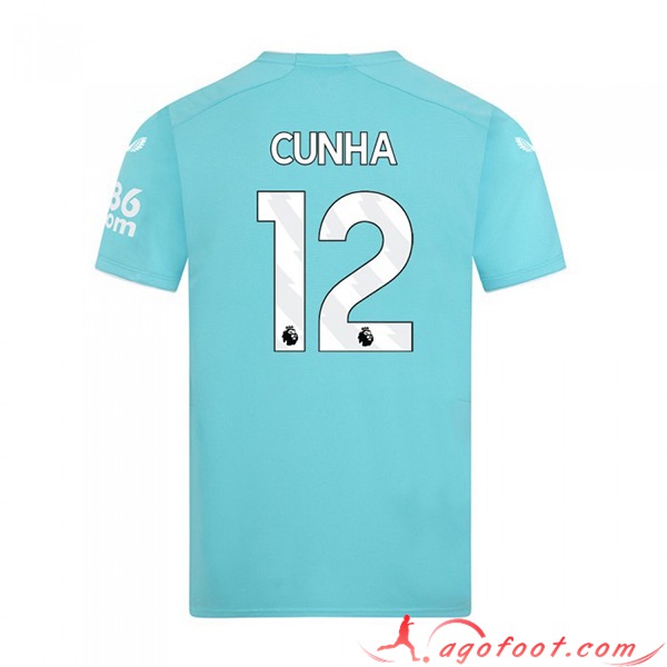 Maillot de Foot Wolves (CUNHA #12) 2023/2024 Third