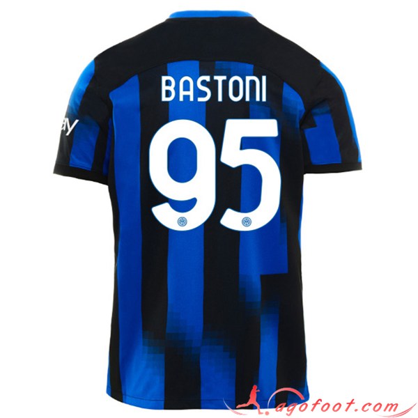 Maillot de Foot Inter Milan (BASTONI #95) 2023/2024 Domicile