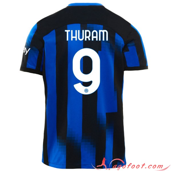Maillot de Foot Inter Milan (THURAM #9) 2023/2024 Domicile