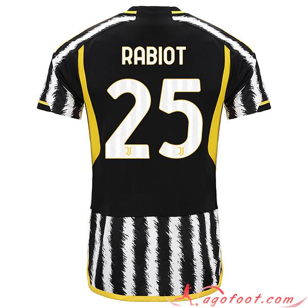 Maillot de Foot Juventus (RABIOT #25) 2023/2024 Domicile