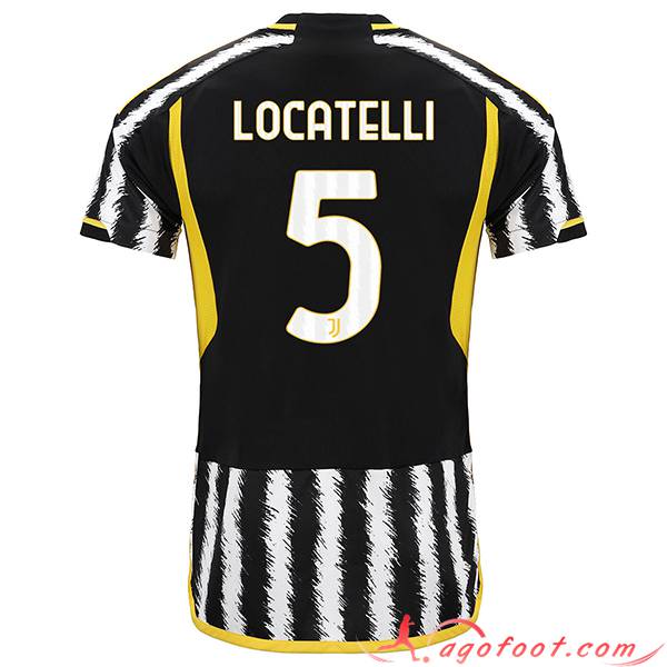 Maillot de Foot Juventus (LOCATELLI #5) 2023/2024 Domicile