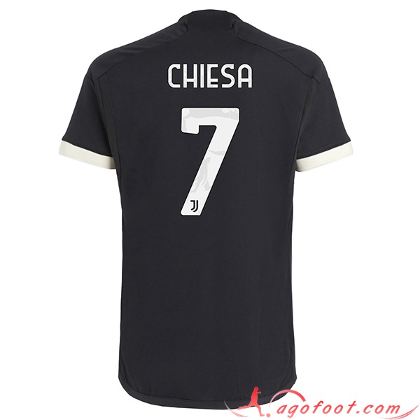 Maillot de Foot Juventus (CHIESA #7) 2023/2024 Third