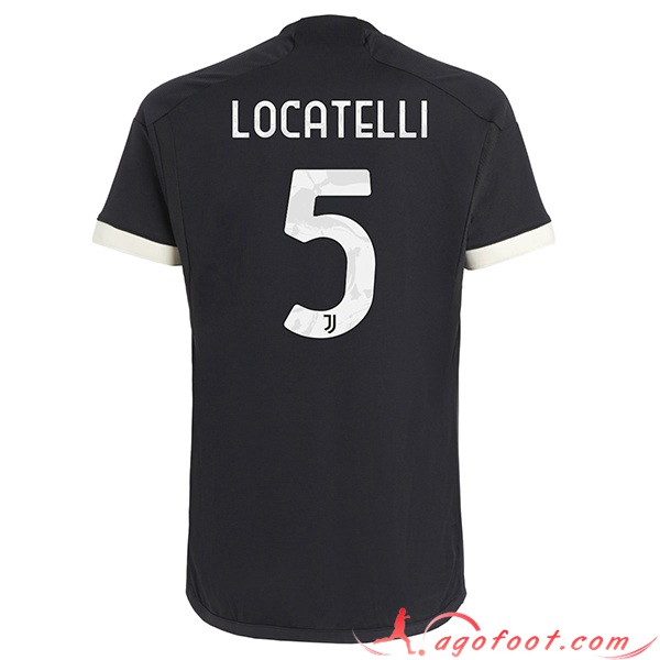 Maillot de Foot Juventus (LOCATELLI #5) 2023/2024 Third