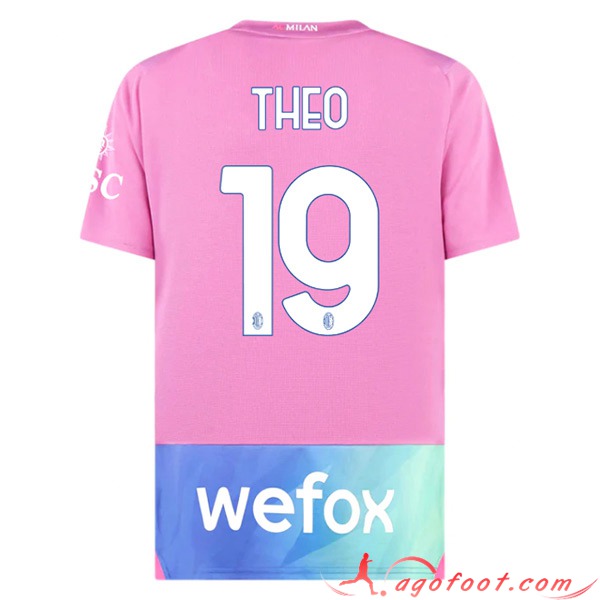 Maillot de Foot AC Milan (THEO #19) 2023/2024 Third