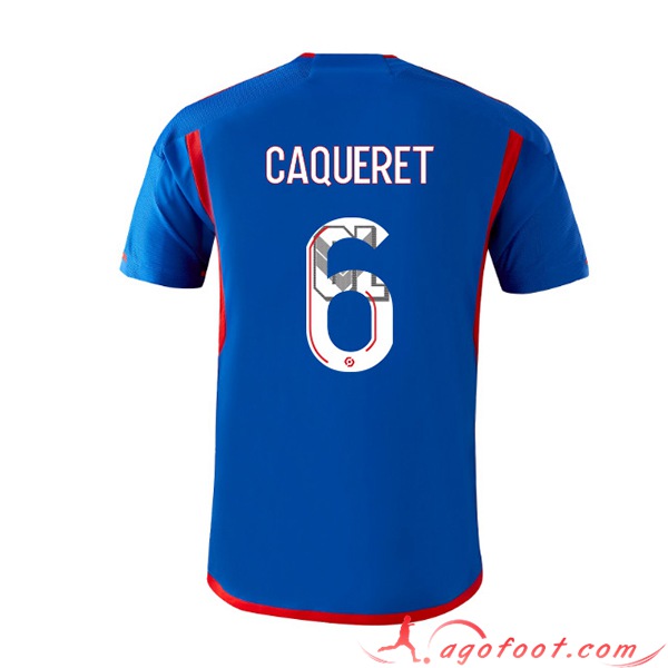 Maillot de Foot Lyon (CAQUERET #6) 2023/2024 Exterieur