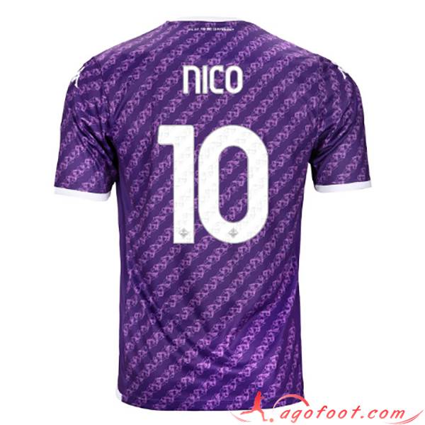Maillot de Foot ACF Fiorentina (NICO #10) 2023/2024 Domicile