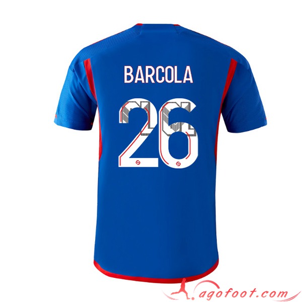 Maillot de Foot Lyon (BARCOLA #26) 2023/2024 Exterieur