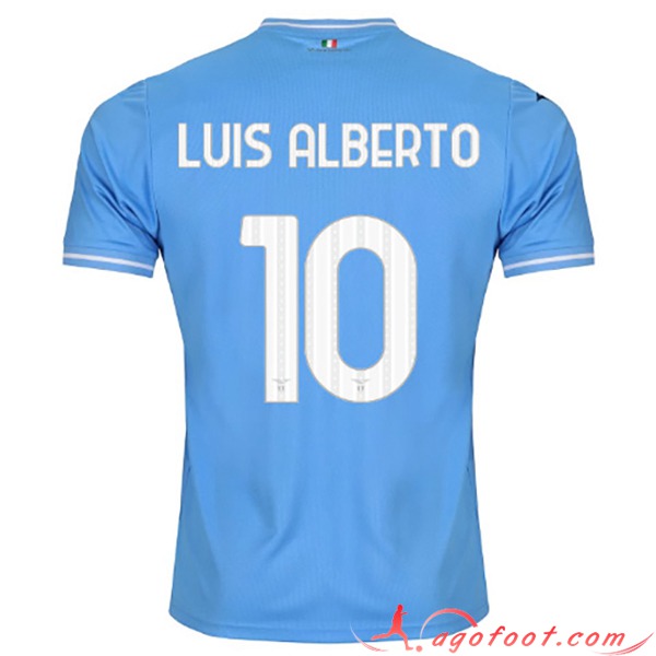 Maillot de Foot SS Lazio (LUIS ALBERTO #10) 2023/2024 Domicile