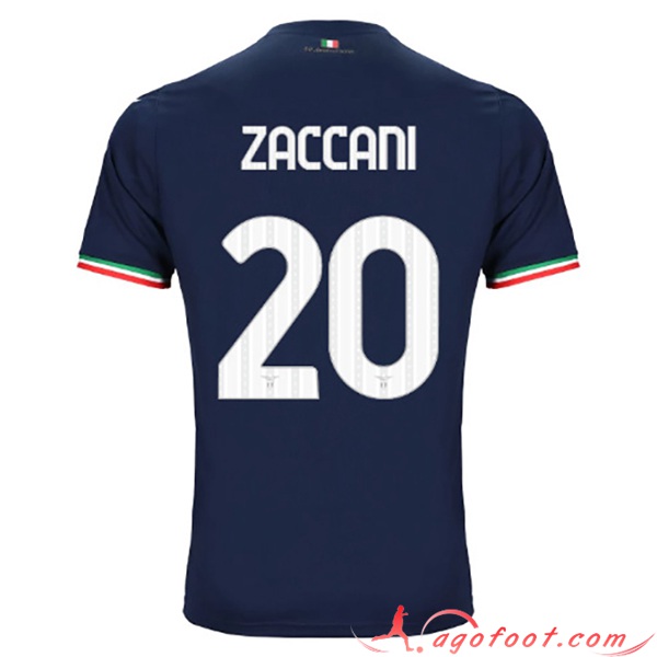 Maillot de Foot SS Lazio (ZACCANI #20) 2023/2024 Exterieur