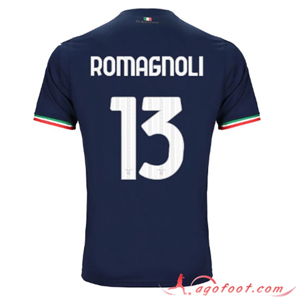 Maillot de Foot SS Lazio (ROMAGNOLI #13) 2023/2024 Exterieur