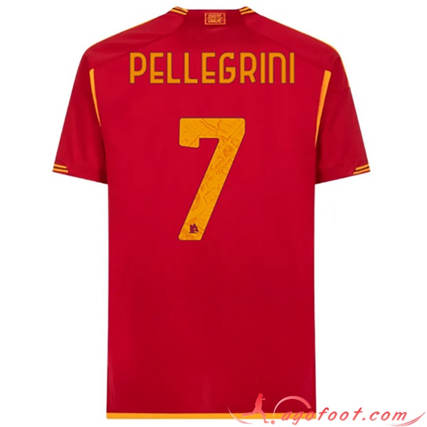Maillot de Foot As Rome (PELLEGRINI #7) 2023/2024 Domicile