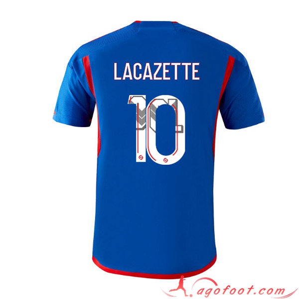 Maillot de Foot Lyon (LACAZETTE #10) 2023/2024 Exterieur