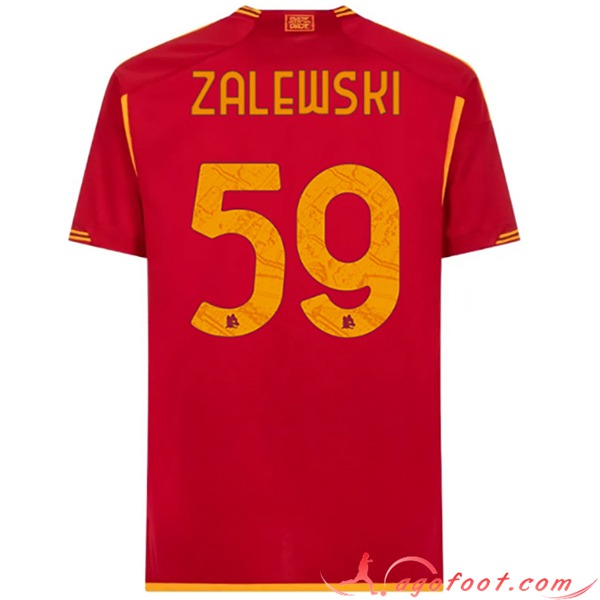 Maillot de Foot As Rome (ZALEWSKI #59) 2023/2024 Domicile