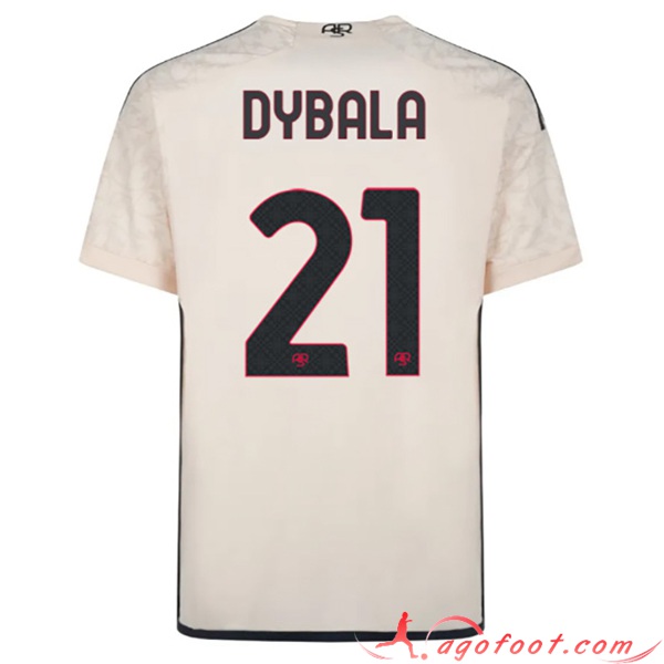 Maillot de Foot As Rome (DYBALA #21) 2023/2024 Exterieur