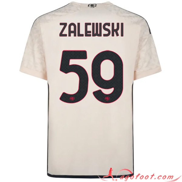 Maillot de Foot As Rome (ZALEWSKI #59) 2023/2024 Exterieur