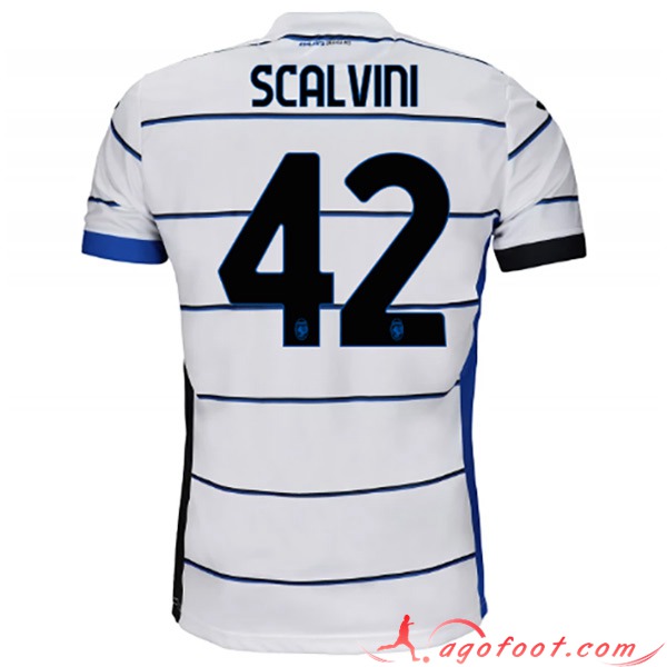 Maillot de Foot Atalanta (SCALVINI #42) 2023/2024 Exterieur
