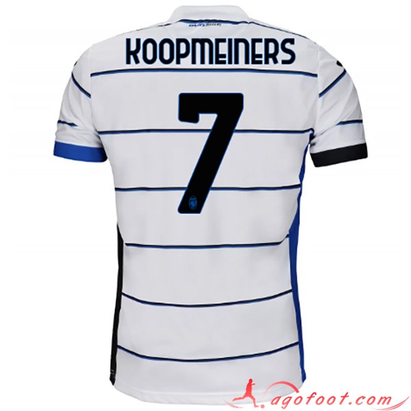 Maillot de Foot Atalanta (KOOPMEINERS #7) 2023/2024 Exterieur