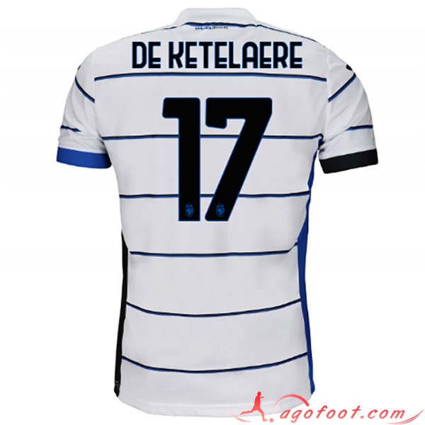 Maillot de Foot Atalanta (KETELAERE #17) 2023/2024 Exterieur