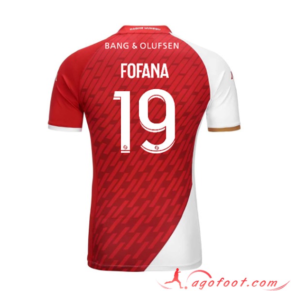 Maillot de Foot AS Monaco (FOFANA #19) 2023/2024 Domicile