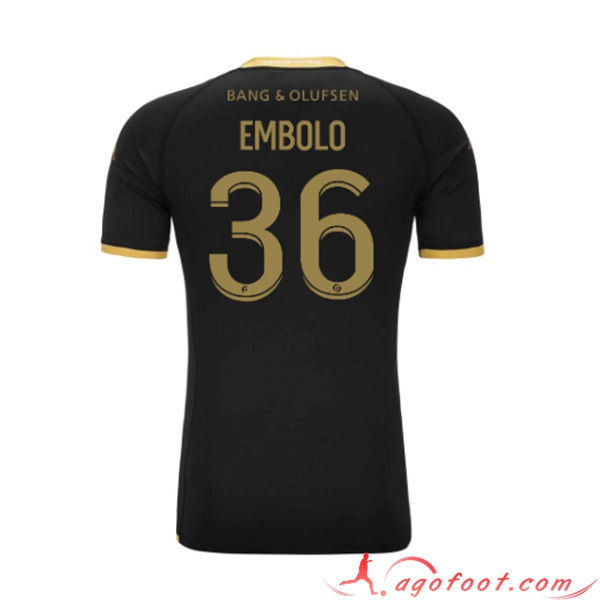 Maillot de Foot AS Monaco (EMBOLO #36) 2023/2024 Exterieur