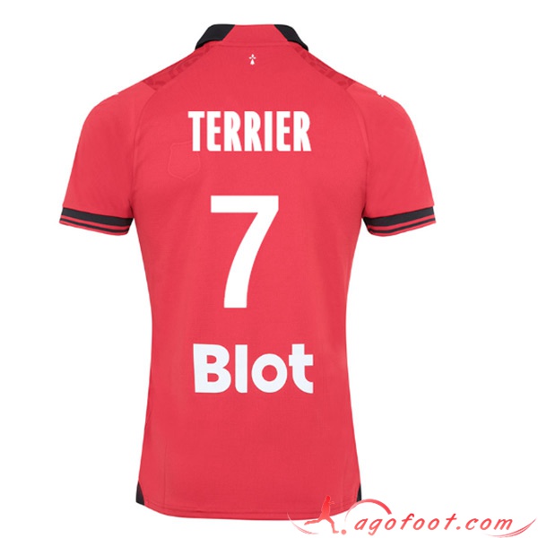 Maillot de Foot Stade Rennais (TERRIER #7) 2023/2024 Domicile