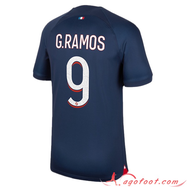 Maillot de Foot PSG (G.RAMOS #9) 2023/2024 Domicile