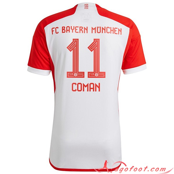 Maillot de Foot Bayern Munich (COMAN #11) 2023/2024 Domicile