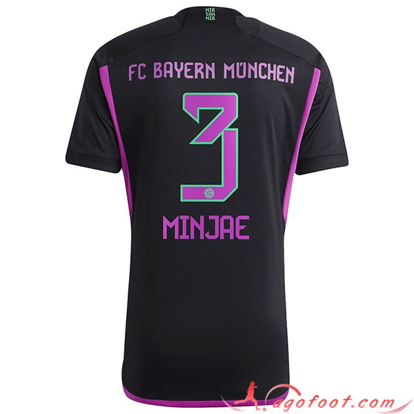 Maillot de Foot Bayern Munich (MINJAE #3) 2023/2024 Exterieur