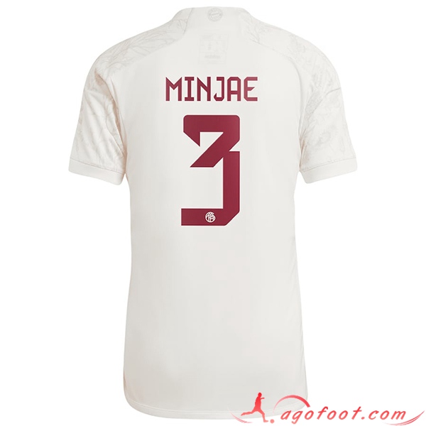 Maillot de Foot Bayern Munich (MINJAE #3) 2023/2024 Third