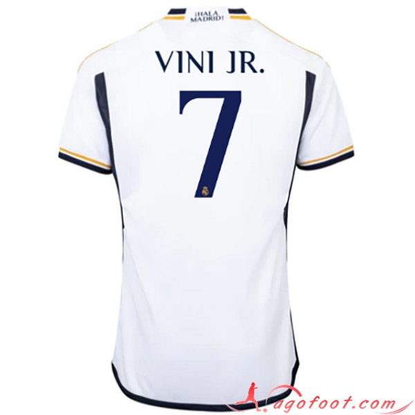 Maillot de Foot Real Madrid (VINI JR. #7) 2023/2024 Domicile