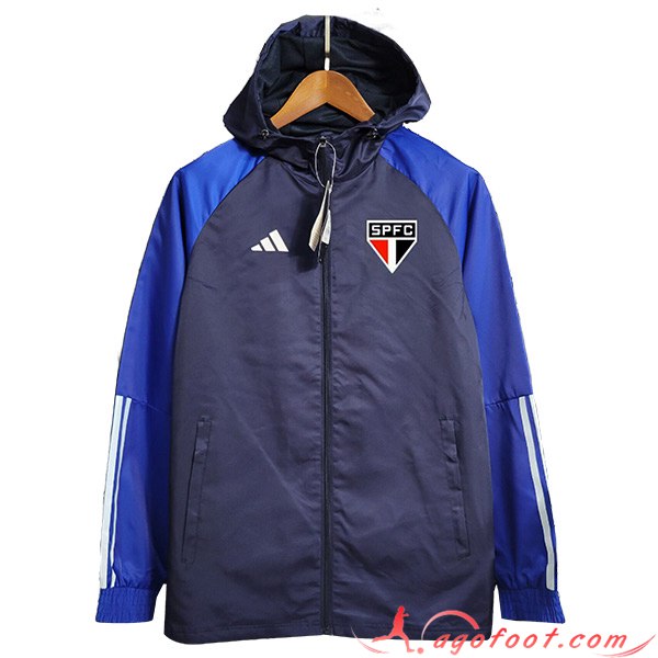 Coupe-Vent Sao Paulo FC Bleu Marine 2023/2024